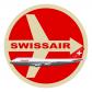 SWISS AIR SUISSE AUTOCOLLANT COMPAGNIE AERIENNE Switzerland STICKER SZ048