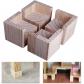 Lot de 4 �l�vateurs de Meubles Rehausseurs de Meubles en Bois, Lit de Bureau ...