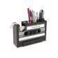 Distributeur de ruban adh�sif de bureau avec portestylo, design r�tro, 1 roul...