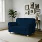 Iris  Housse de canap� �lastique, 96% Polyester   4% �lastom�re, Bleu fonc�, ...