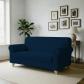Iris  Housse de canap� �lastique, 96% Polyester   4% �lastom�tre, Bleu fonc�,...