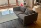 Canap� 3 places marque Furninova (mod�le Avignon) avec pieds chrome