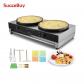 Cr�pi�re �lectrique Appareil Double T�te Machine Antiadh�sive Plaque Chauffante