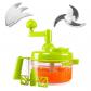 Hachoir manuel pour l�gumes, hachoir � l�gumes avec poign�e et couvercle pour...