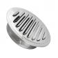 Grille d'a�ration 100mm en Acier Inoxydable Rond Grille de Ventilation de Tuy...