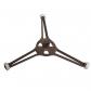 Support de plateau en verre pour microondes  Triple bras rotatif  Plateau tou...
