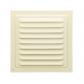 Grille de ventilation en m�tal Bel�ftung Entl�ftung 15x15 cm, Beige