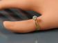 Bague Solitaire Trois Or 3gr