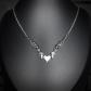 Collier C ur D�moniaque Ail� Bijoux Gothiques Dark Alternatif Cotte De Maille...