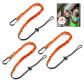 3pcs Lani�re � Outils, Cordon �lastique, Outil de S�curit� R�tractable avec M...