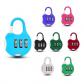 Lot de 8 mini cadenas � combinaison � 3 chiffres r�initialisables pour l'�col...