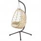 Fauteuil Suspendu de Jardin, Chaise balan�oire hamac d'ext�rieur Structure en...