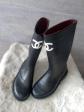 Bottes chanel noir femme taille 39   Boots Chanel