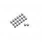 100pcs Pr�cision Billes  0.8mm 304 Inox Acier pour Roulements Utilisation, So...