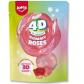 Lot de 3  bonbons 4D Amos fleurs gummy roses 120g