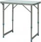 Outsunny Table Pliante Table de Camping Table de Jardin Hauteur r�glable Alumini