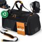 Sac de sport PET recycl� 50 l   Sac de gym et sac � dos en un   Sac d'entra�n...