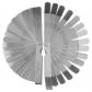 Lot de 2 jauges d'�paisseur � 32 lames  Outil de mesure m�trique et imp�rial ...