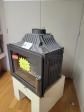 foyer en fonte marque LORFLAM mod�le easy 68 pour  bois b�ches 11 kw