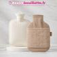 Bouillotte 2,0 L avec housse matelass�e et ing�nieuse fonction chauffe mains de