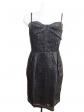 PAUL SMITH Black Label   Robe en soie grise � pois   Taille 44 it - 40 fr