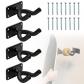 Klevery 4 Pack Skateboard Wall Hanger  Snowboard Wall Mount Rack, support d'a...