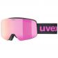 pwdr FM, lunettes de ski, Enfant unisexe, black matt-pinkclear, one size