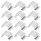 Lot de 50 clips de rechange en acier inoxydable pour vitrage de serre  25 mm ...