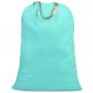 Sac � linge en toile de coton avec poign�es et cordons de serrage, sacs � lin...