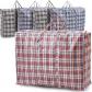 Lot de 5 sacs � linge solides extra larges avec fermeture �clair r�utilisable...