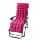 Coussin pour chaise longue de jardin 155 x 48 x 8 cm  Rembourr� en faux lin p...