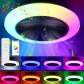 Ventilateur de plafond LED Musik RGB Bluetooth 50W avec �clairage,...