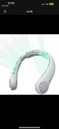 Ventilateur de cou portable rechargeable   Refroidissement mains libres