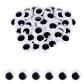 Lot de 50 yeux mobiles autocollants  30 mm  Yeux en plastique pour bricolage,...