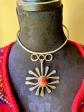 collier pendentif moderniste  vintage  50'S Dlg de harry Bertoia ,Calder etc.