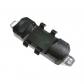 Eclairage velo usb kit lens sur cintre tige de selle 5 leds 2 fonctions noir (li