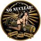 STICKER PINUP BOMBE VINTAGE RETRO ATOMIC SEX BOMB AUTOCOLLANT PIN UP BZ104