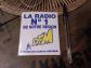 Ancien autocollant radio FM DIM Lot Cantal Aveyron