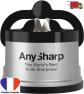 AnySharp Aiguiseur de Couteaux avec Ventouse