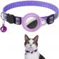 AirTag Collier Chat R�fl�chissant S�curit� �tanche Breakaway Case Cloche