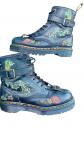 dr martens 1460 gomez wild botanics noir broderies fleurs 38 rare