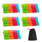 Pince a Linge 60 Pi�ces Epingle a Linge avec Sac,Pince � Linge en Plastique a...