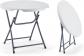 Table Pliante 80cm Table de Camping Ronde Table de Salle � Manger en P
