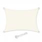 Voile d'ombrage en hdpe protection solaire protection anti uv perm�able � l'air