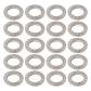 20 Pi�ces M8 Rondelles en Acier Au Mangan�se Rondelles de Verrouillage � Doub...