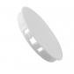 Cache Conduit D a�ration 80 mm En Plastique ASA Blanc   Embout Terminal R�sis...