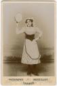 Carte photo album photo costume Tarbes vers 1890-1900