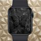 Black Butterfly 3D Apple Watch & Smart Watch Wallpaper (Digital Product)