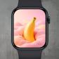 Aesthetic Pink Banana Apple Watch & Smart Watch Wallpaper (Digital Product)