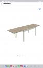 table de jardin extensible